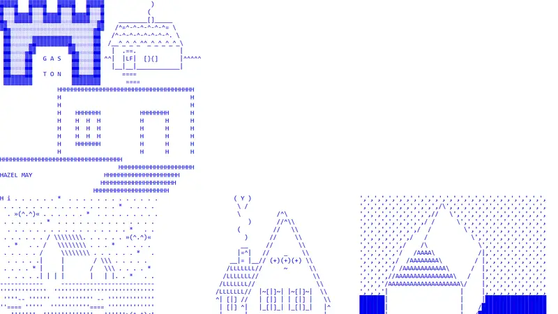 Screenshot of ASCII
