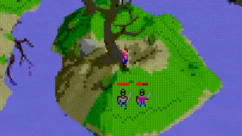 Screenshot of ASCIICKER