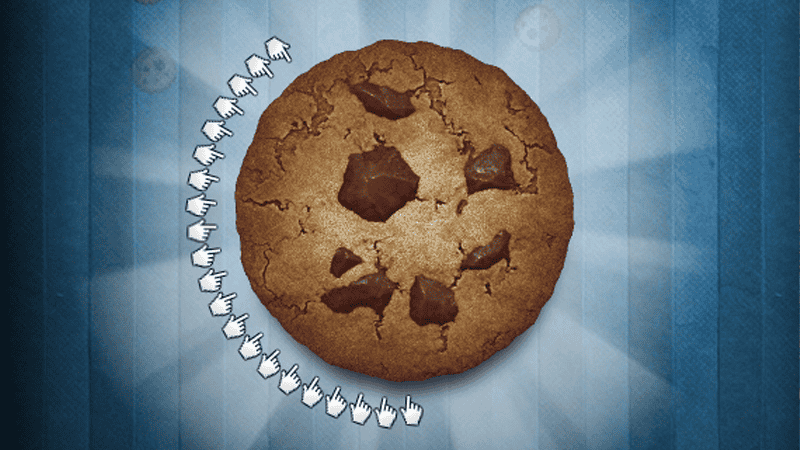Screenshot of Cookie Clicker