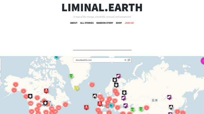 Screenshot of Liminal Earth