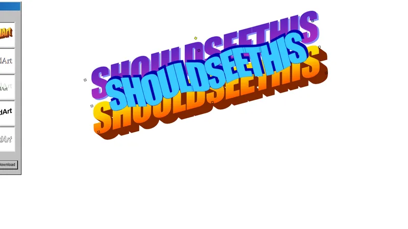 Make WordArt