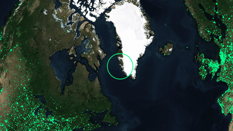 Screenshot of Radio Garden