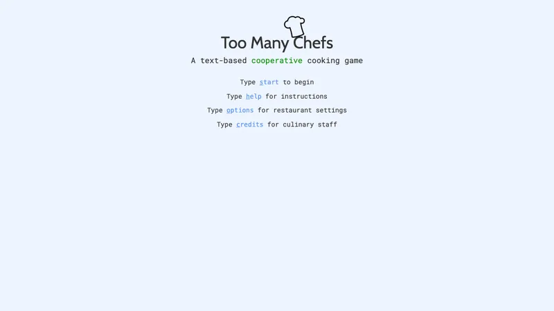 Too Many Chefs