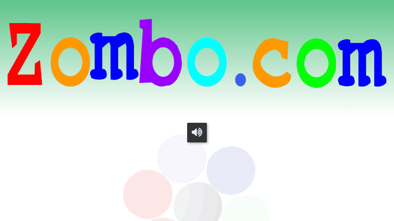 Screenshot of Zombo.com